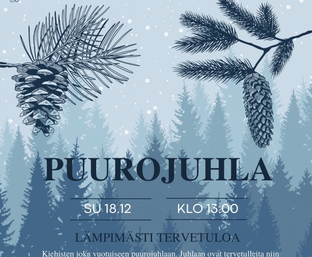 Puurojuhla 18.12. - Lue lisää