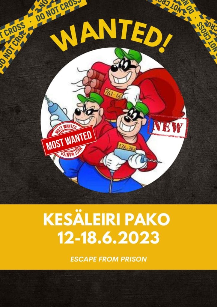 Kesäleiri: Pako 12.-18.6.2023 - Lue lisää